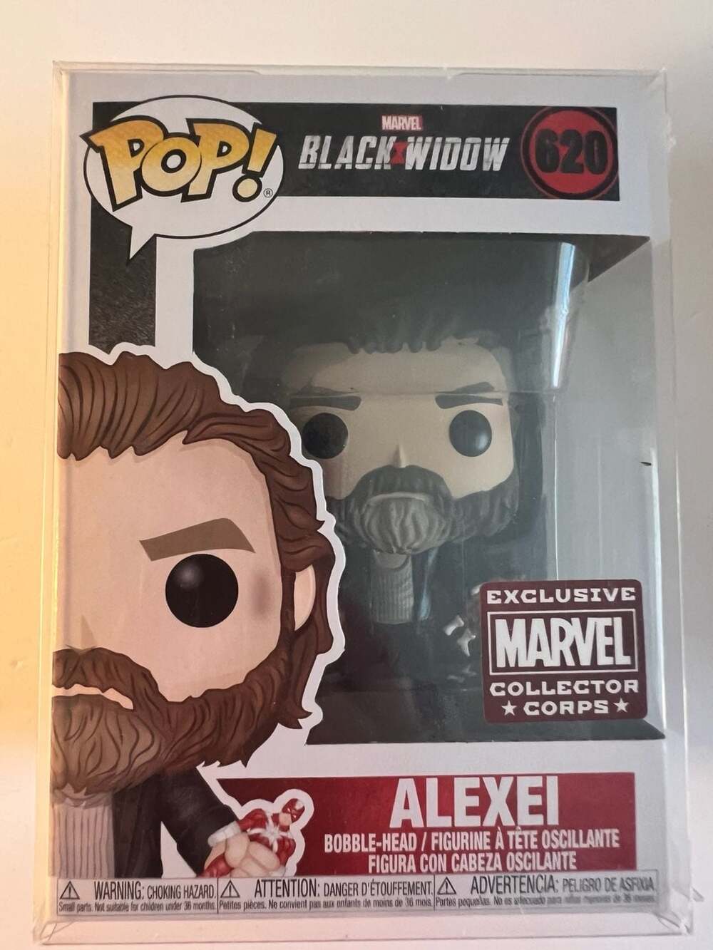 Funko Pop! Marvel Black Widow Alexei #620 Collector Corps Exclusive